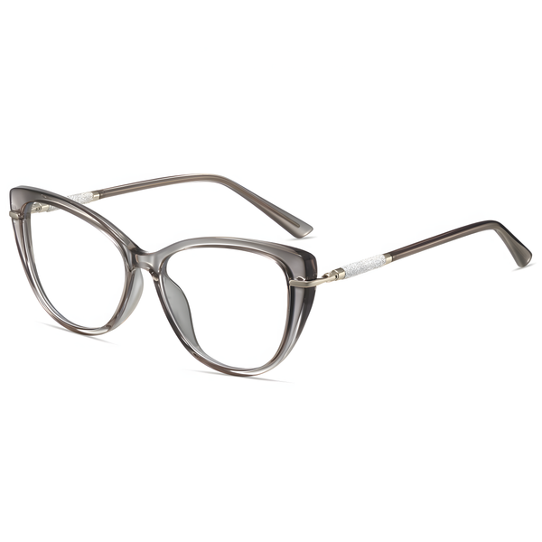 Women's Cat-eye TR90 Fashion Glasses |   Trendy Metal Frame for Women |   IRISHARP