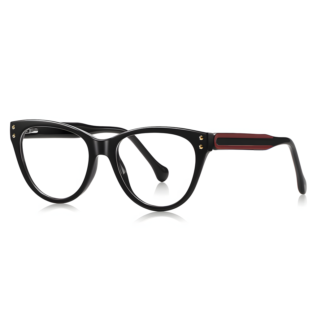 Women's TR90 Oversized Cat-Eye Glasses Frames