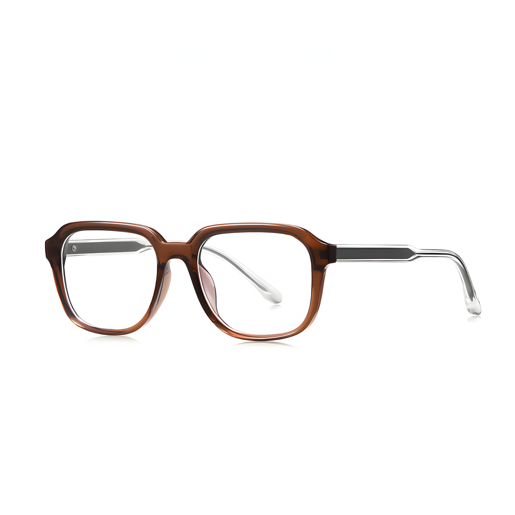 Women's TR90 Full-Rim Glasses with Metal Temples
