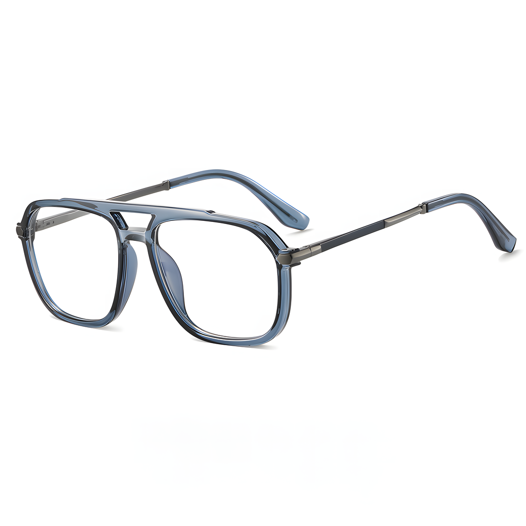 Men's Double Bridge TR90 Prescription Glasses Frames
