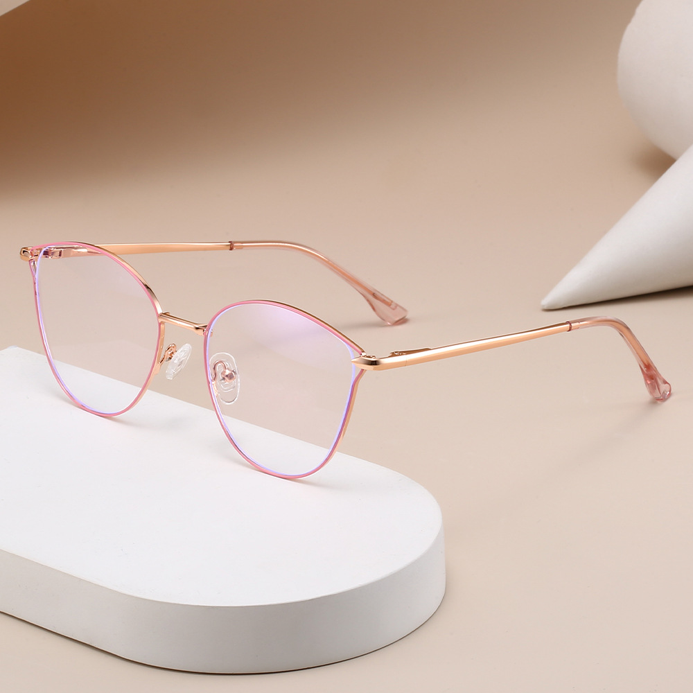 Women's Metal Vintage Round Glasses |   Simplicity Style Retro Frame |   IRISHARP