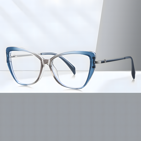 Women's TR90 Irregular Cat-Eye Glasses Frames