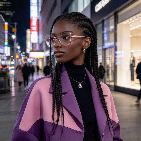 Women's Rimless Prescription Eyeglass Frames