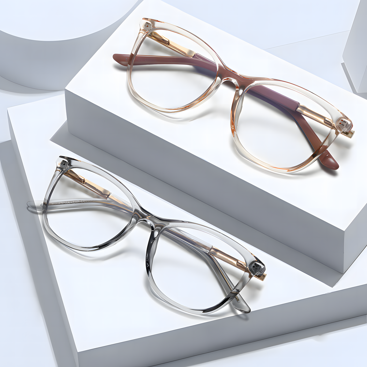 Women's TR90 Round Prescription Eyeglass Frames