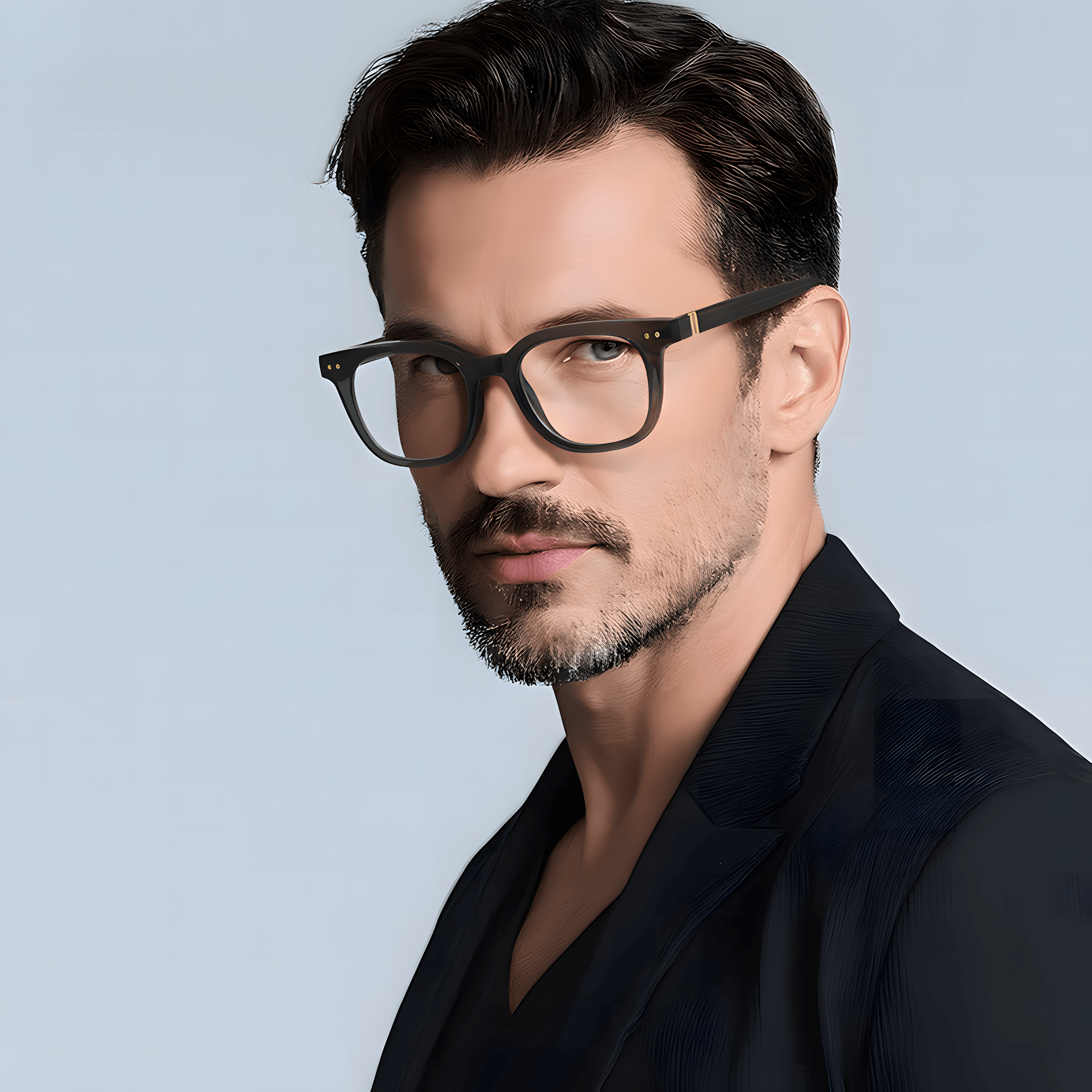 Men's TR90 Business Commuter Glasses Frames Secondary image