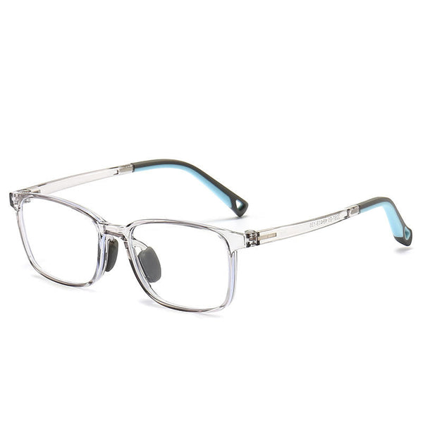 TR90 Square Frame Kids Glasses Ages 8-16 - 13.8g Lightweight Frame Only