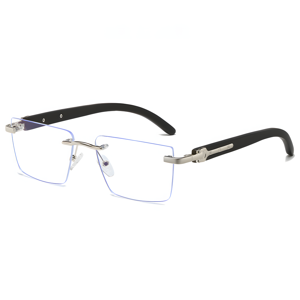 Men's Metal Rimless Glasses Frames