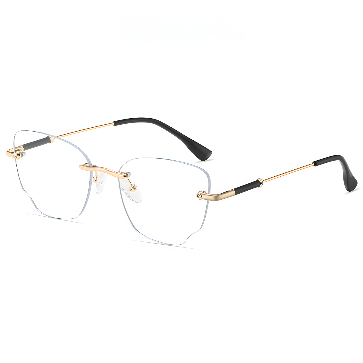Women's Rimless Retro Glasses Frames