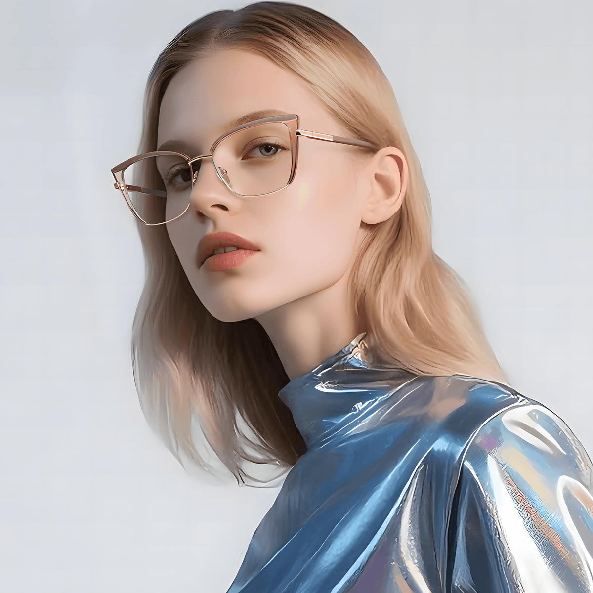 Stylish Cat-Eye Optical Frame