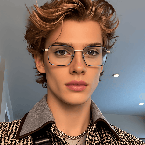 Men's Metal Business Glasses Frames