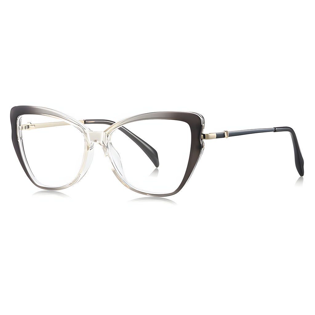 Women's TR90 Irregular Cat-Eye Glasses Frames