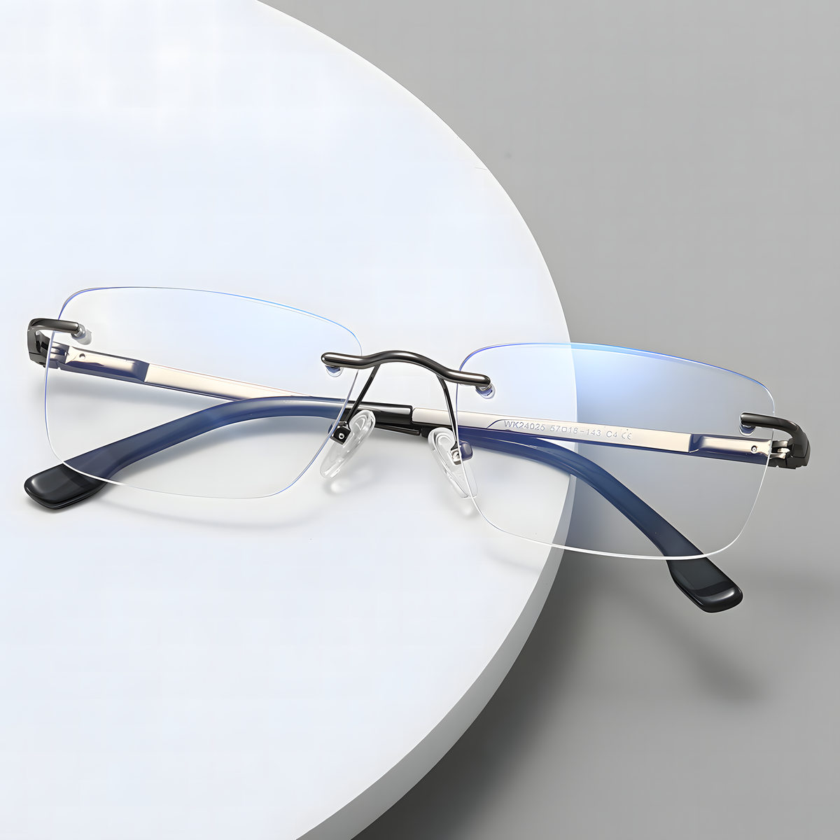 Men's Rimless Glasses Frames
