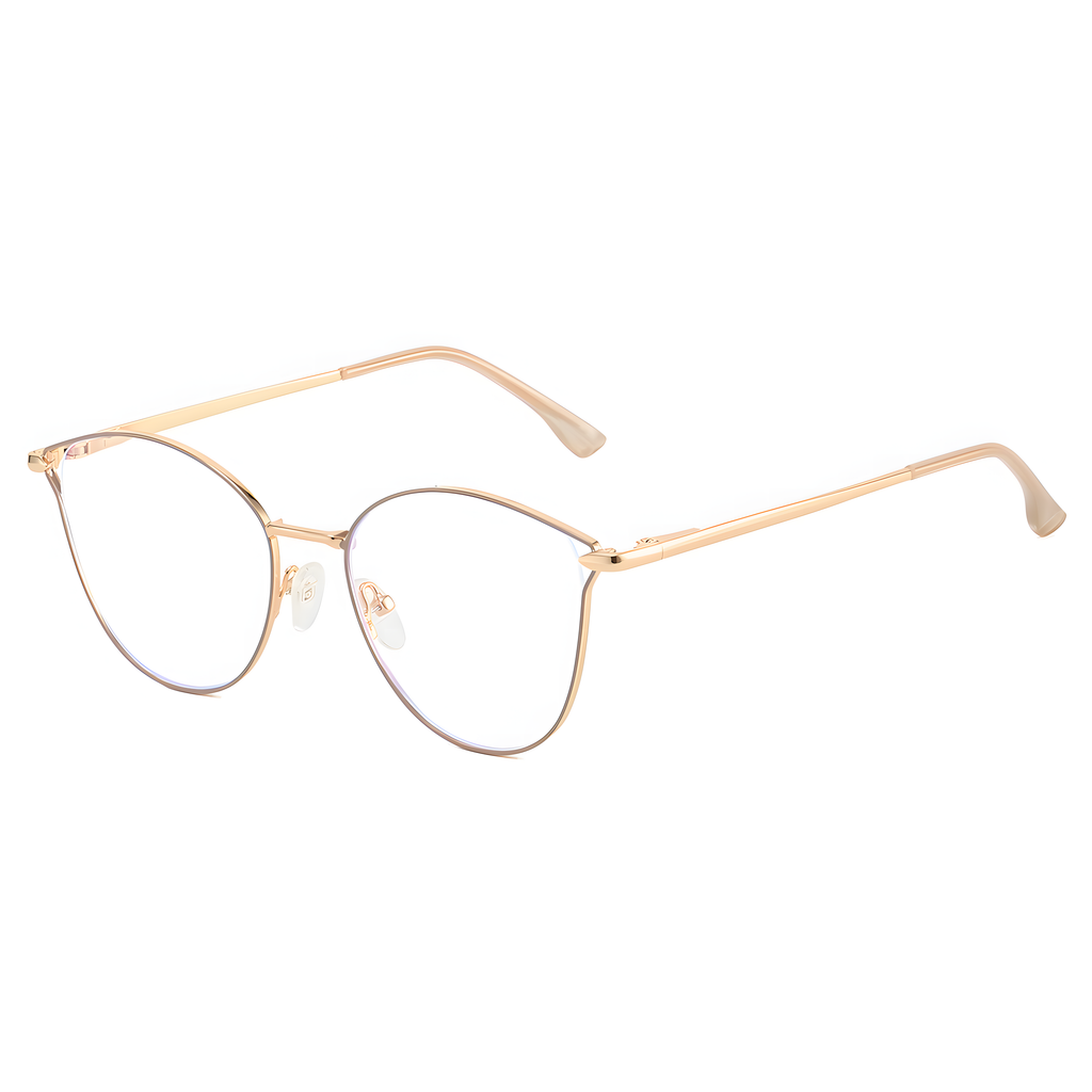 Women's Metal Vintage Round Glasses |   Simplicity Style Retro Frame |   IRISHARP