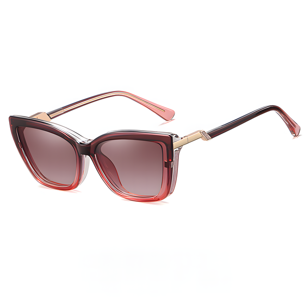 Women's Polarized Clip-on Prescription Eyeglass Frames