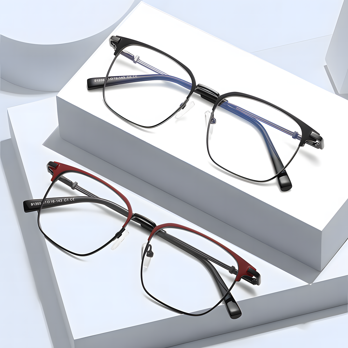 Business Men's Metal Eyeglass Frames