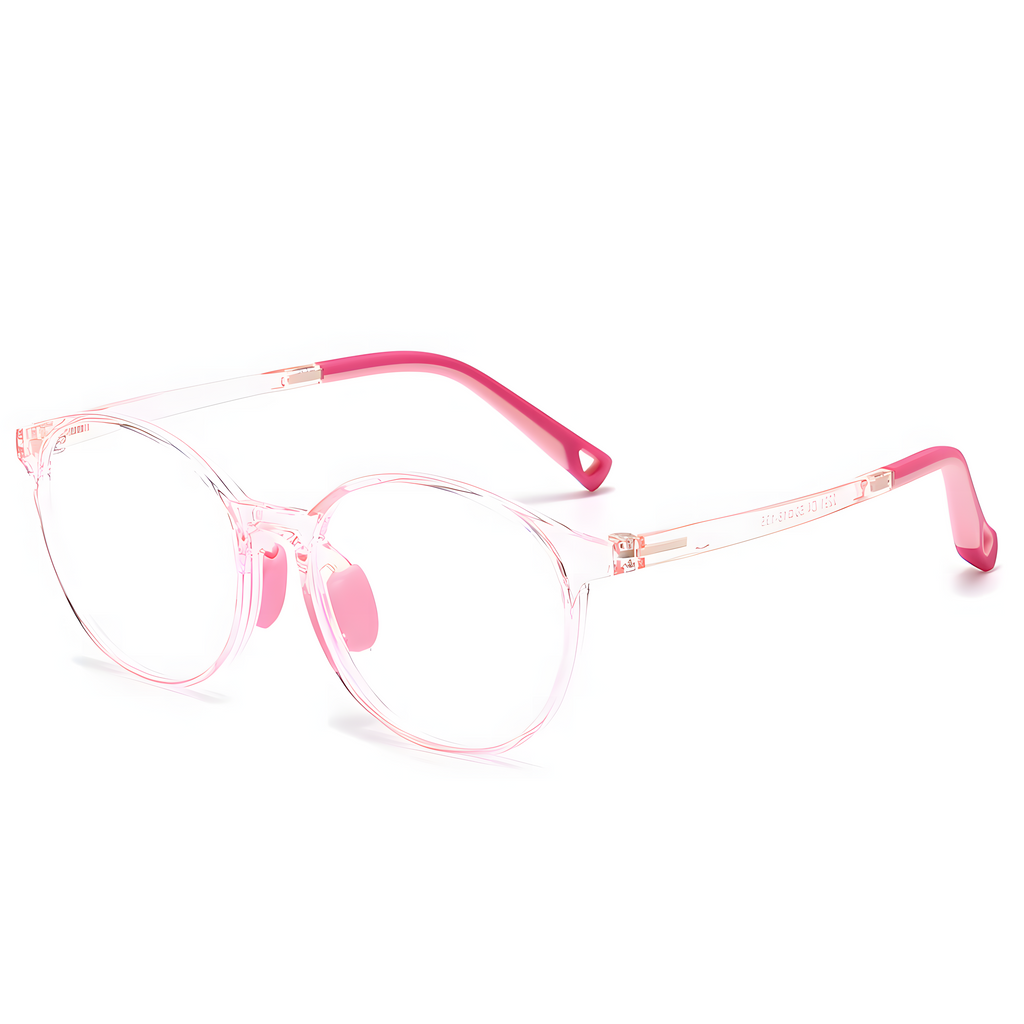 Kids Round TR90 Student Glasses – Flexible School Frame for Children Ages 6-14 |   IRISHARP