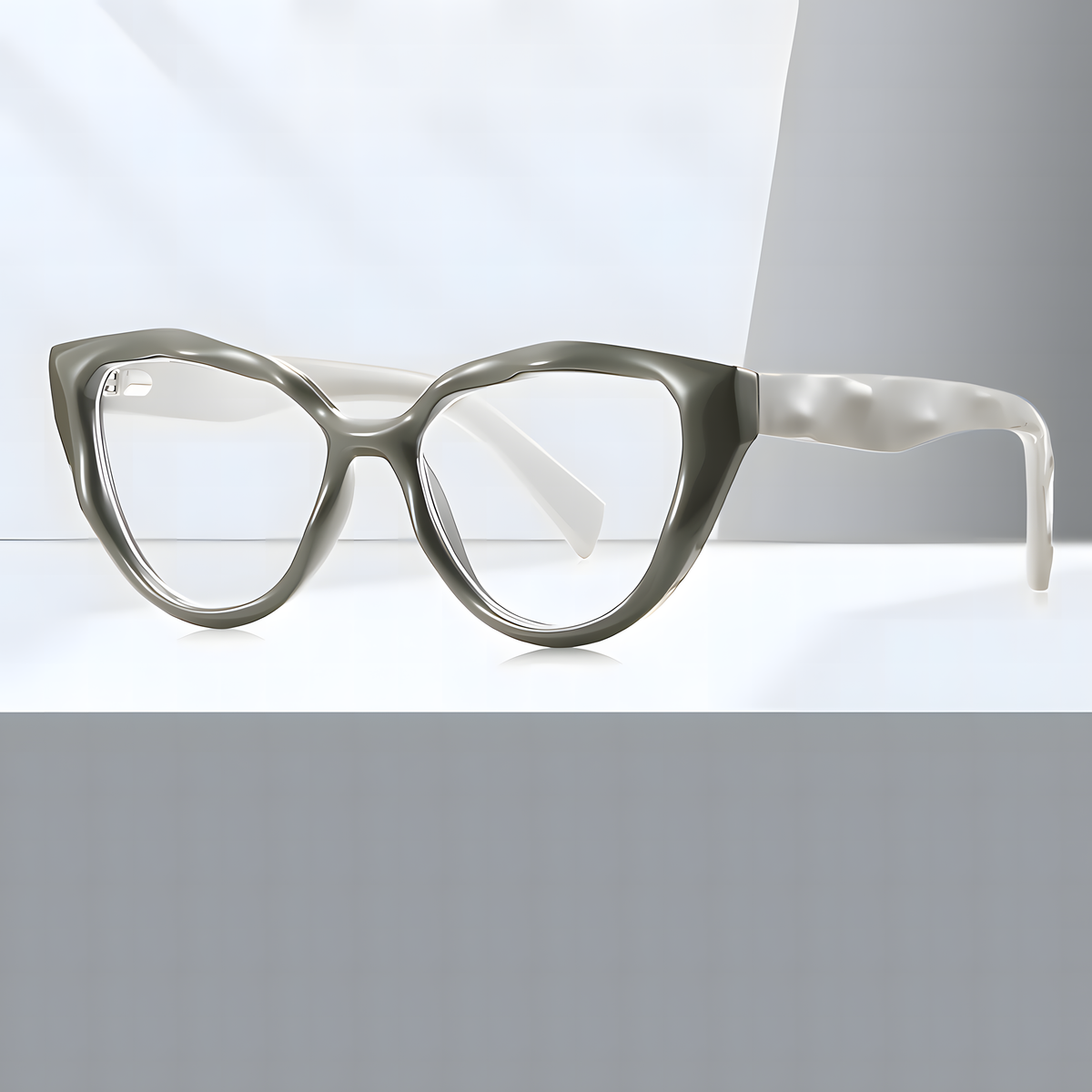 Vintage Cat-eye Small-frame Glasses