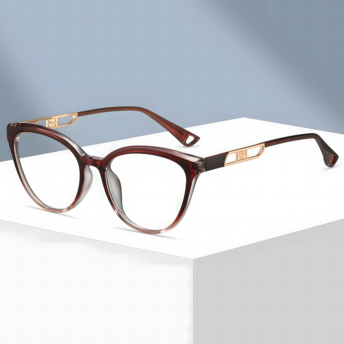 Women's TR90 Cat-Eye Rx Glasses Frames