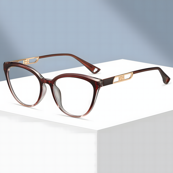 Women's TR90 Cat-Eye Rx Glasses Frames