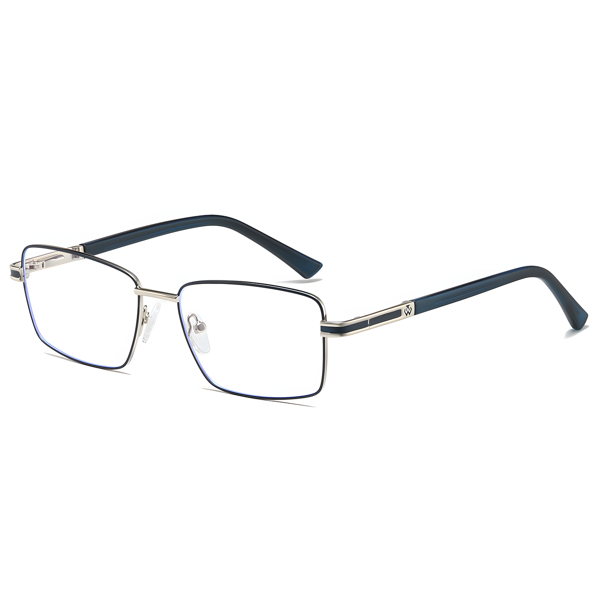 Men's Metal Square Glasses Frames Main image