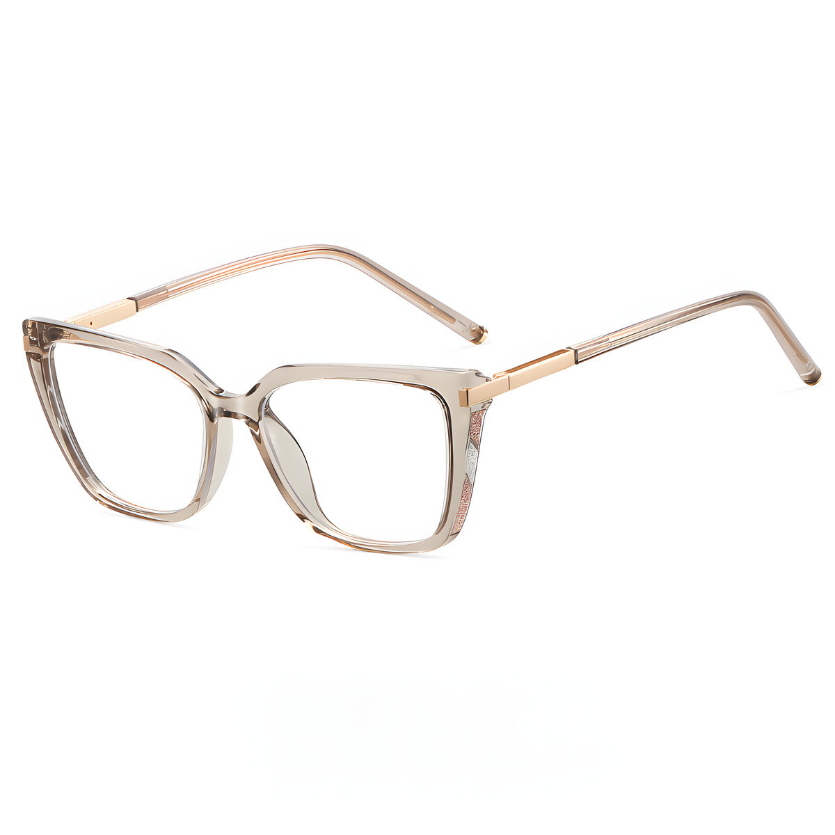 Women's TR90 Large Frame Glasses