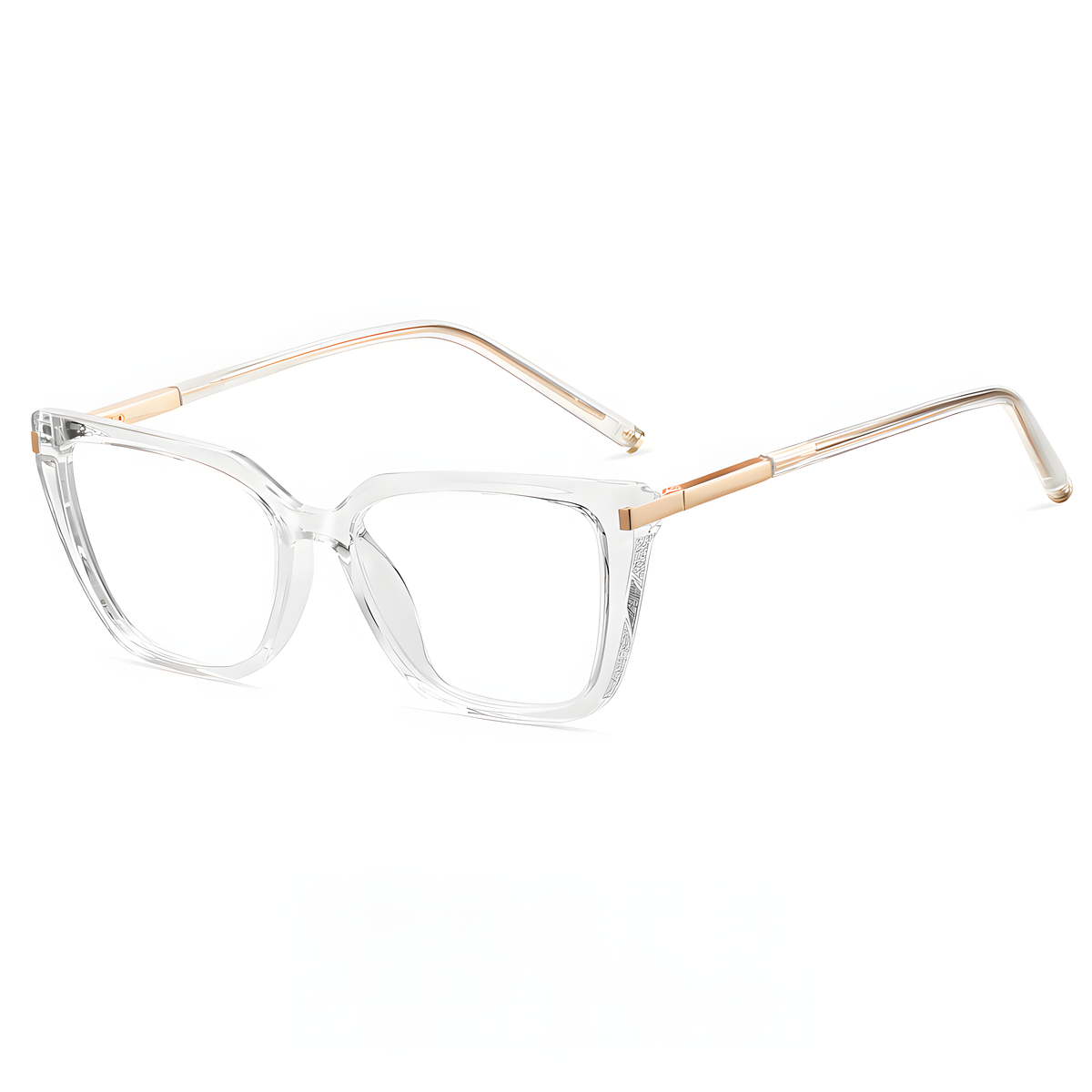 Women's TR90 Large Frame Glasses