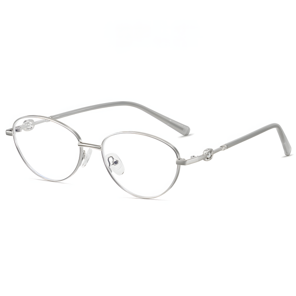 Women's Retro Metal Round Glasses Frames