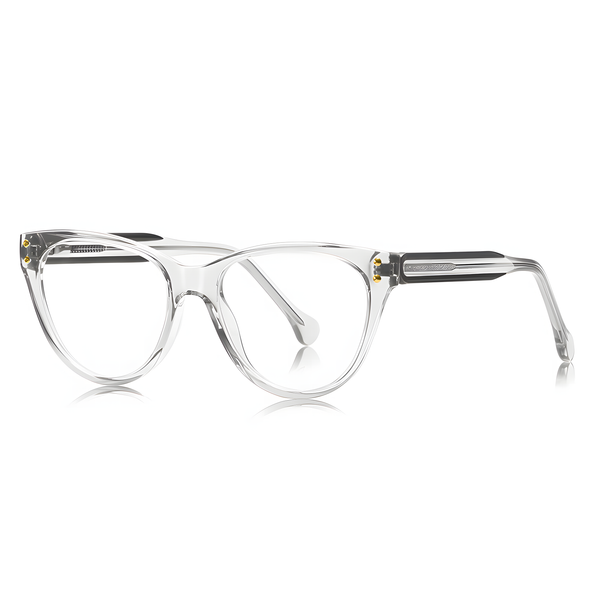 Women's TR90 Oversized Cat-Eye Glasses Frames
