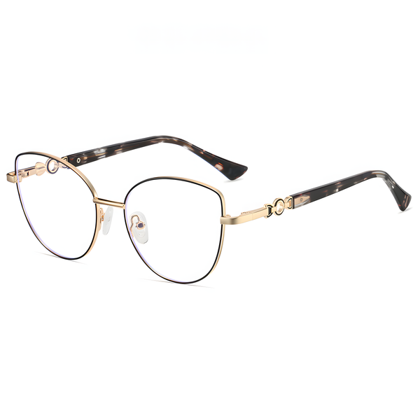 Women's Cat-Eye Metal Glasses Frames
