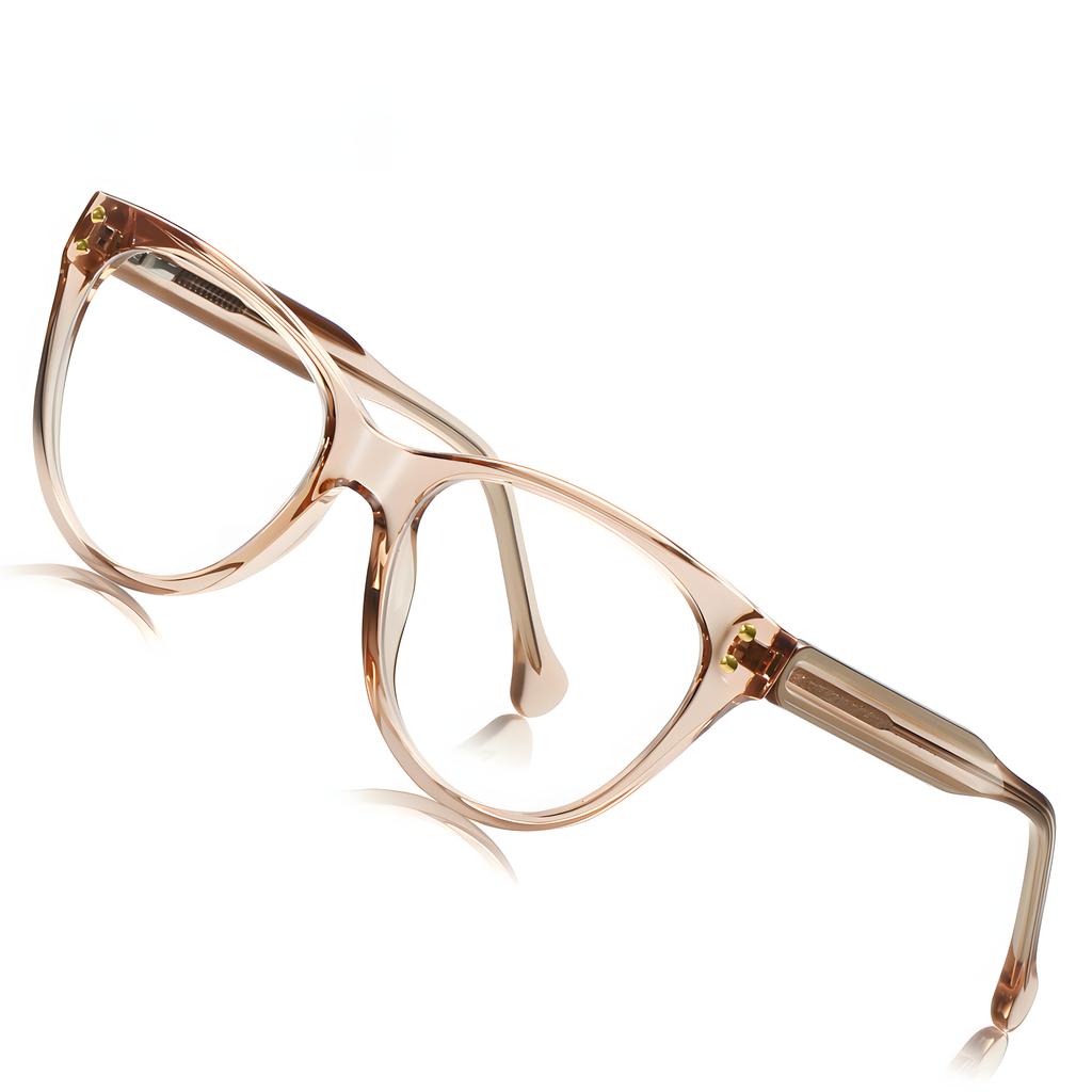 Women's TR90 Oversized Cat-Eye Glasses Frames