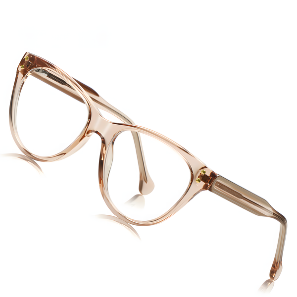 Women's TR90 Oversized Cat-Eye Glasses Frames