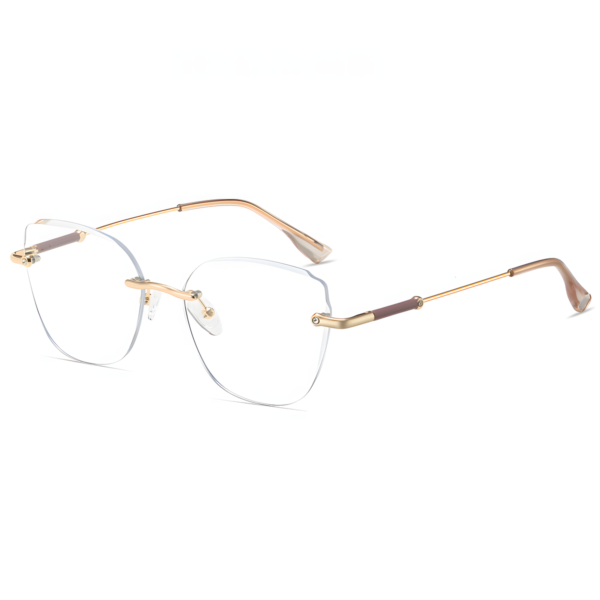 Women's Rimless Optical Glasses Frames