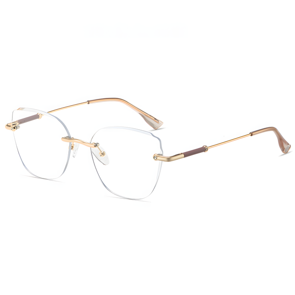 Women's Rimless Optical Glasses Frames