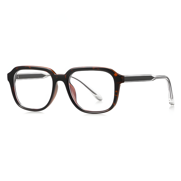 Women's TR90 Full-Rim Glasses with Metal Temples