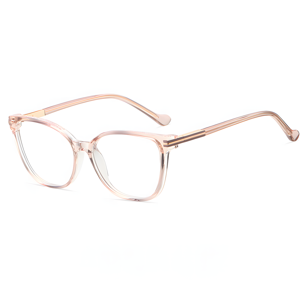 Women's Retro Black Round Eyeglass Frames
