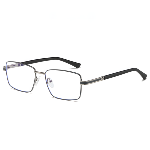 Men's Metal Square Glasses Frames