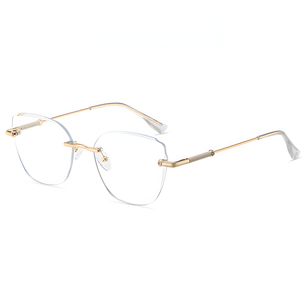 Women's Rimless Optical Glasses Frames
