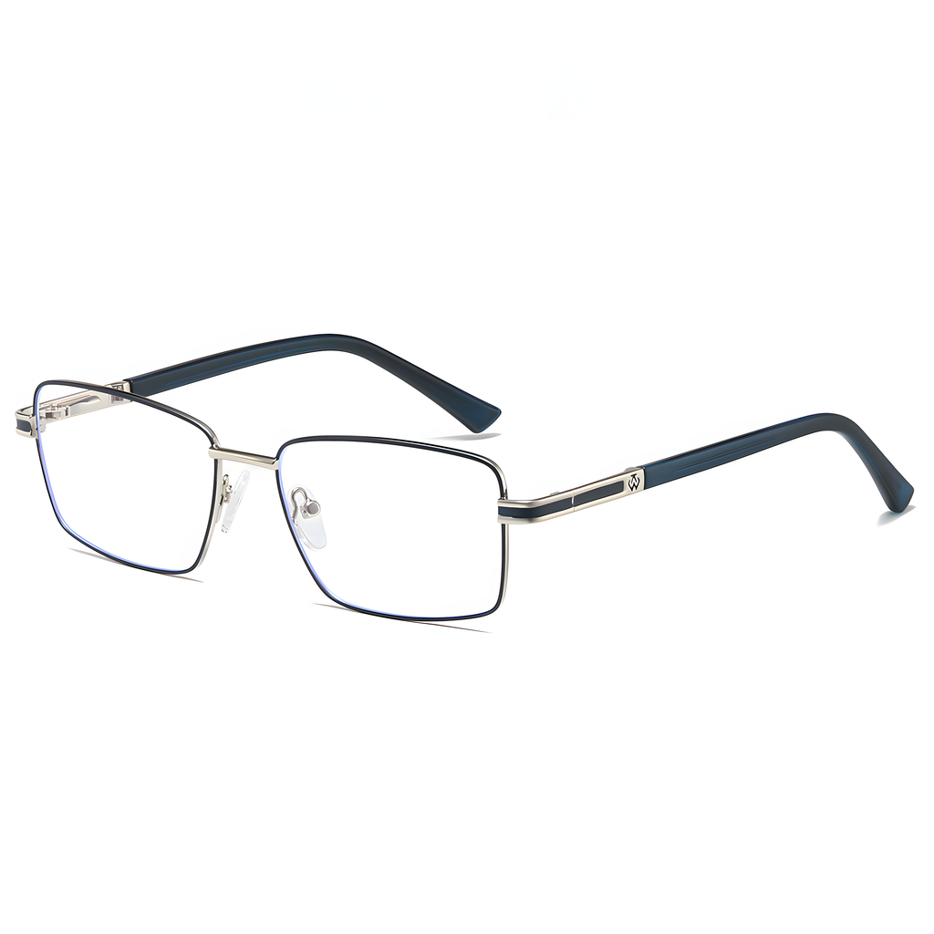 Men's Metal Square Glasses Frames