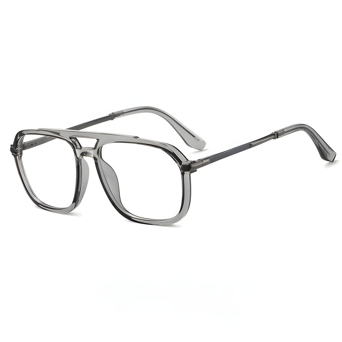 Men's Double Bridge TR90 Prescription Glasses Frames