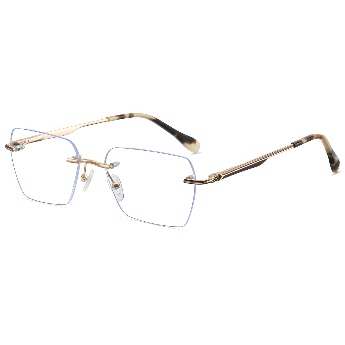 Men's Ultra-Light Rimless Glasses Frames