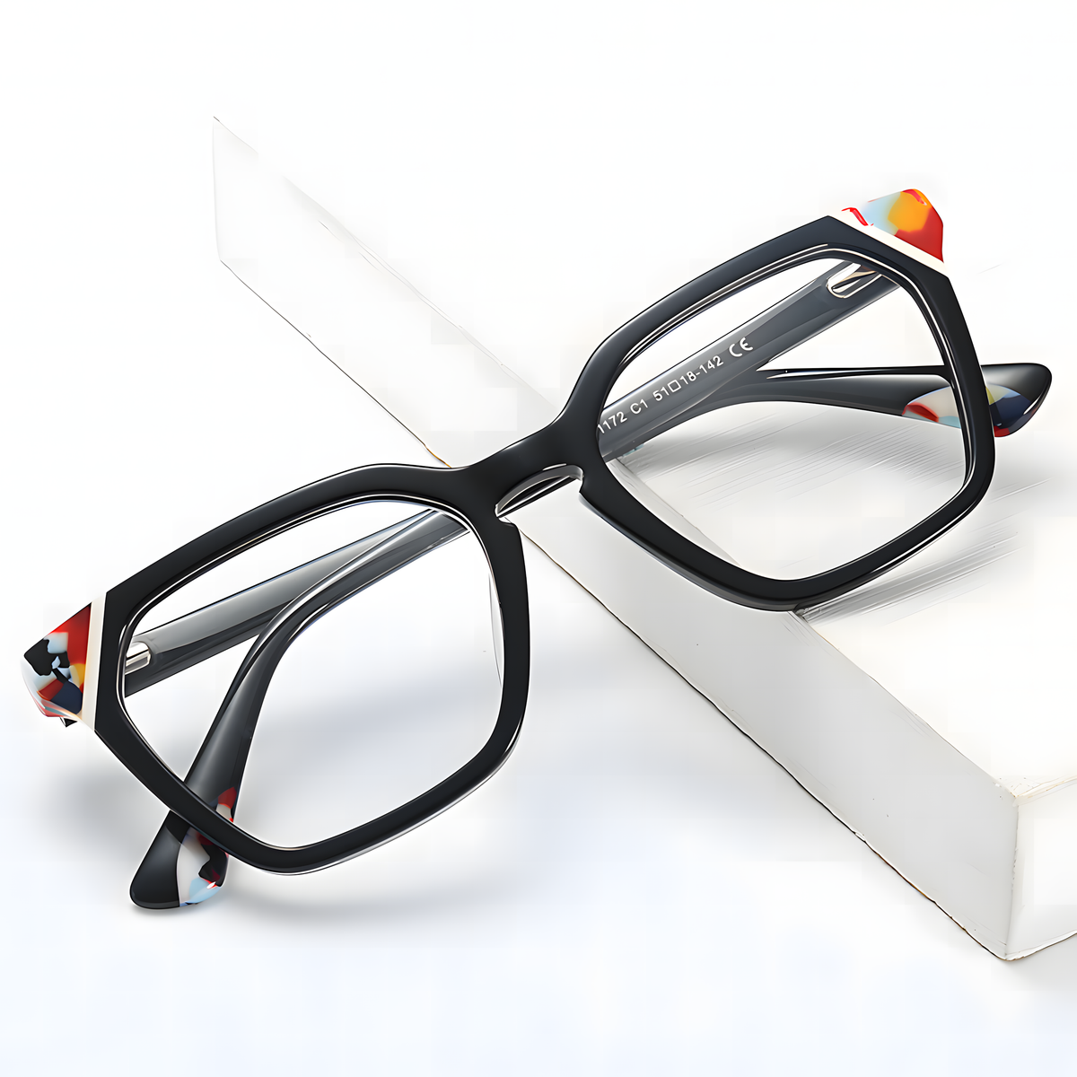 Women's TR90 Two-Tone Glasses Frames
