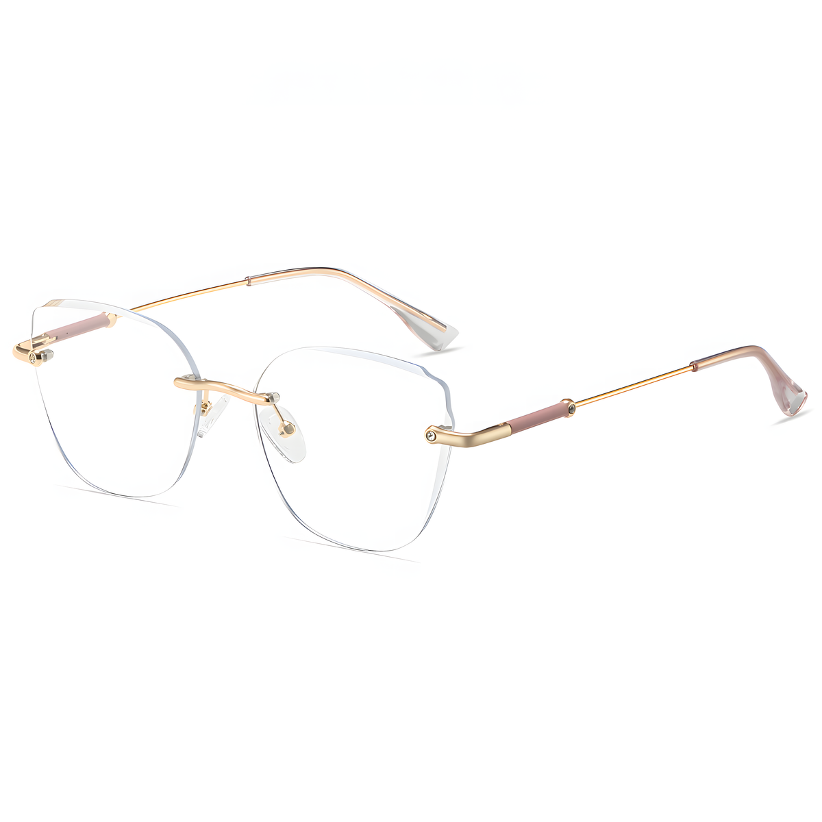 Women's Rimless Optical Glasses Frames