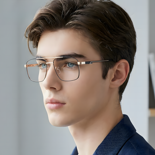 Men's Metal Business Glasses Frames