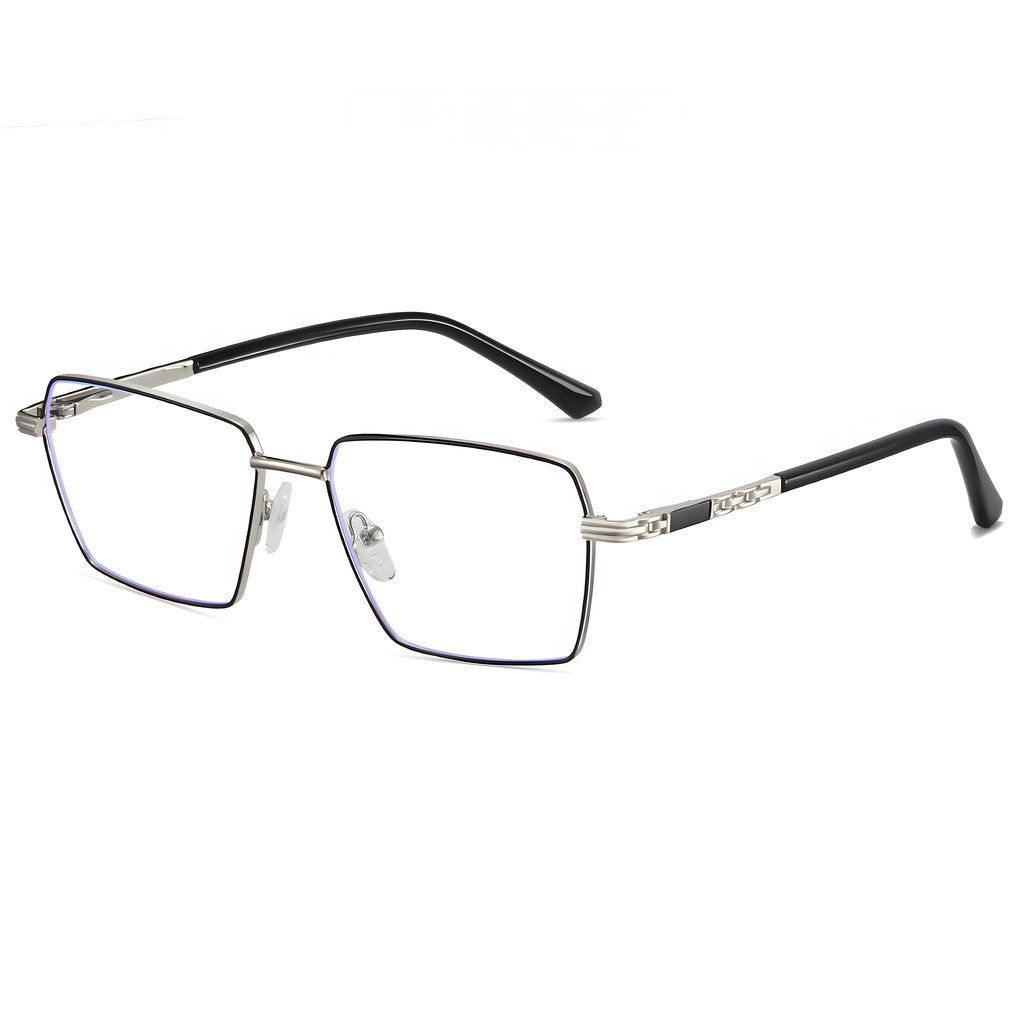 Men's Metal Square Glasses Frames