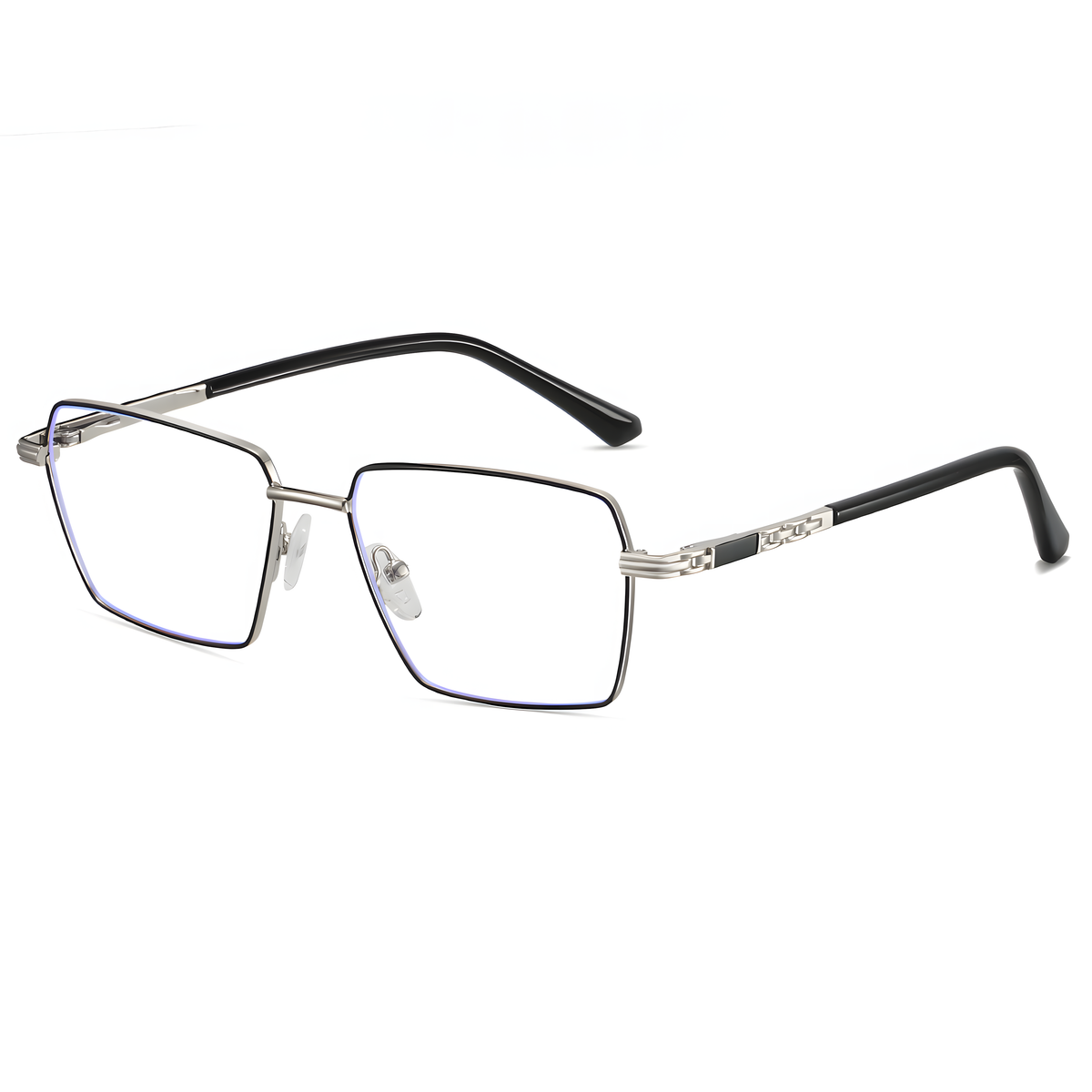 Men's Metal Square Glasses Frames