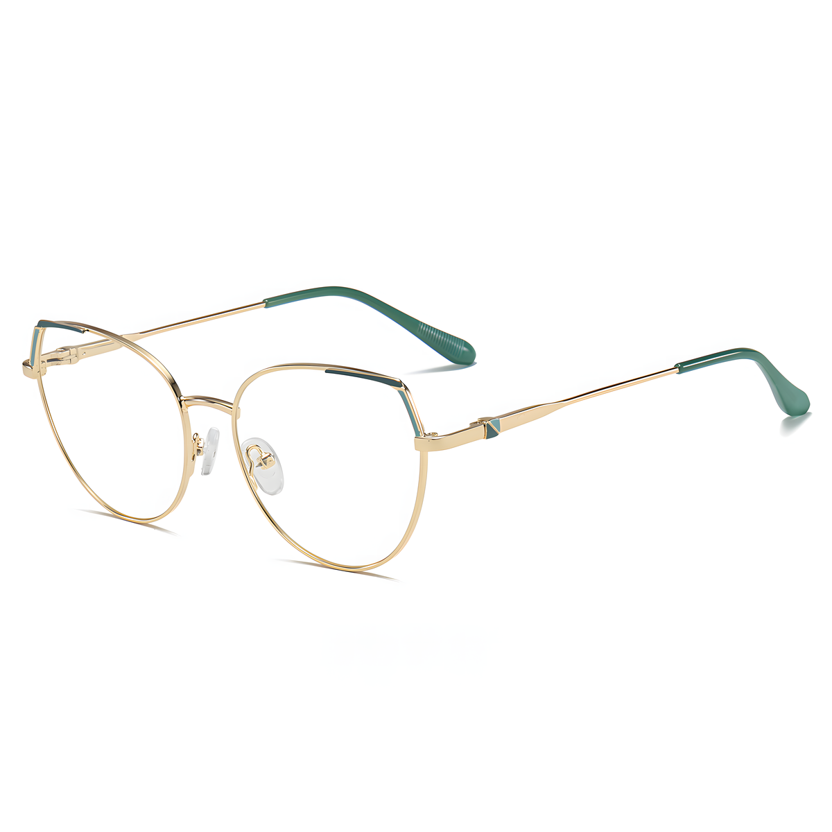 Women's Metal Cat-Eye Glasses Frames