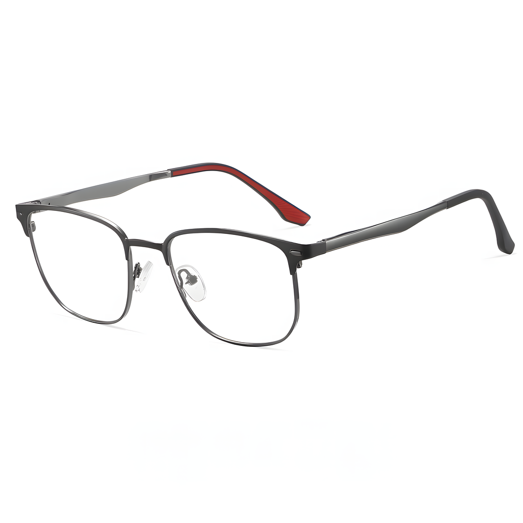 Men's Metal Full-rim Glasses