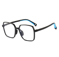 Kids Blue Light Glasses - Geometric Oversized Polygon Frame for Ages 6-12 |   IRISHARP