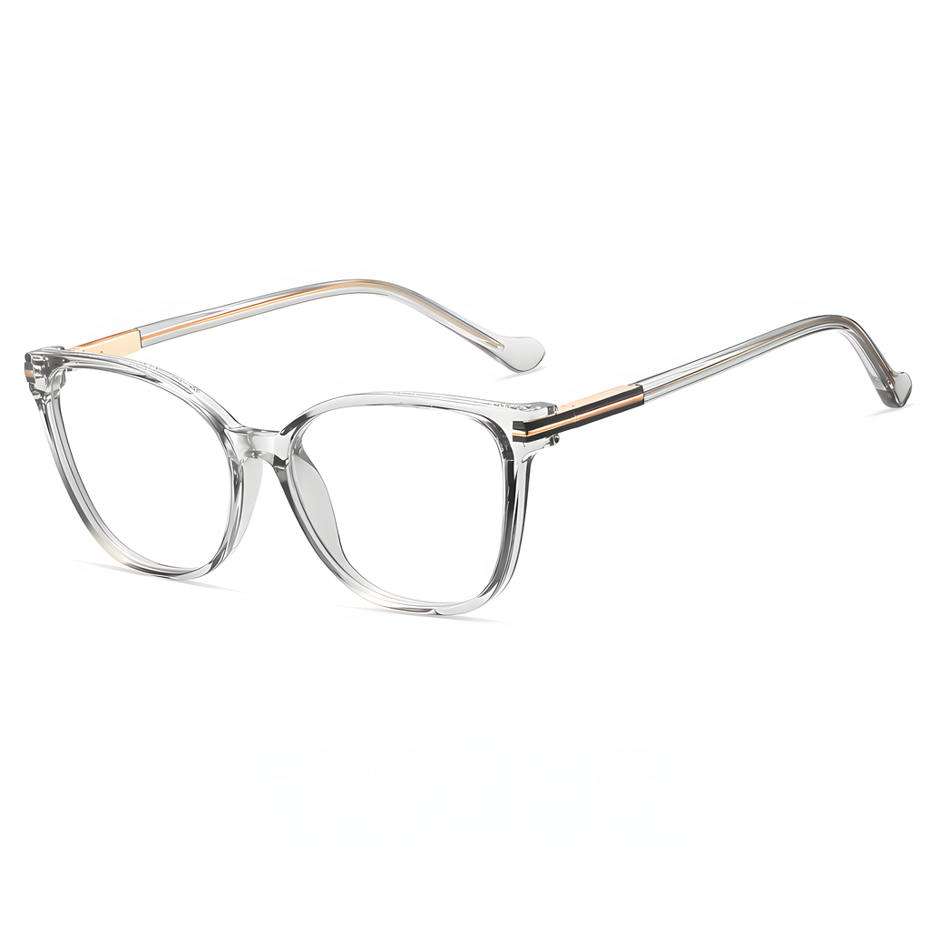Women's Retro Black Round Eyeglass Frames