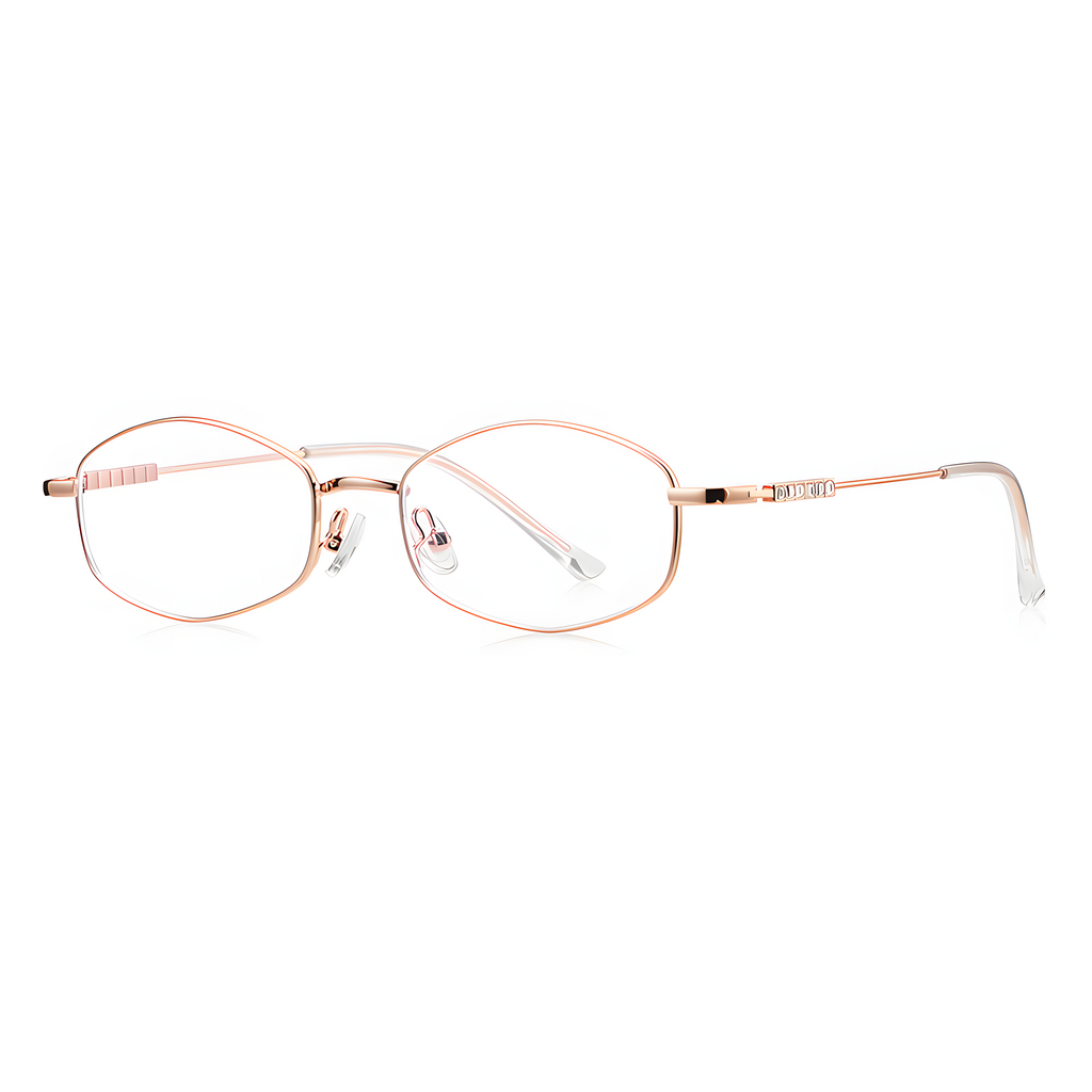 Hexagon Fashion Ultra-light Eyeglass Frames for Women